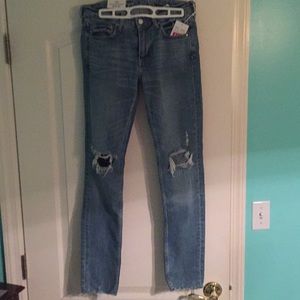 H&M skinny low waist jeans